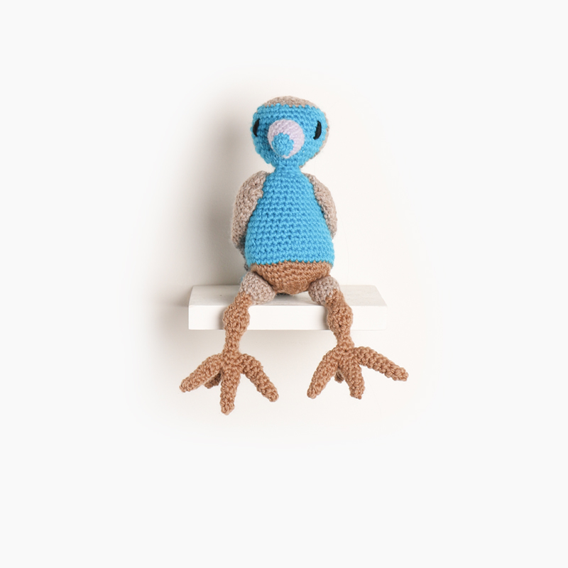 Mia the Blue Waxbill Crochet Pattern